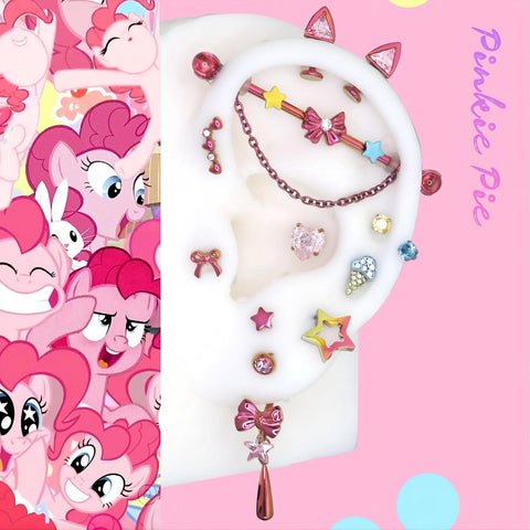 Pinkie Pie Ear Stack