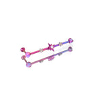 Industrial Bar Twilight Sparkle Ear Stack in ASTM F136 Titanium