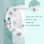 Devil Ear Mistmane Ear Stack in ASTM F136 Titanium