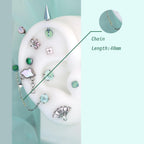Chain Mistmane Ear Stack in ASTM F136 Titanium