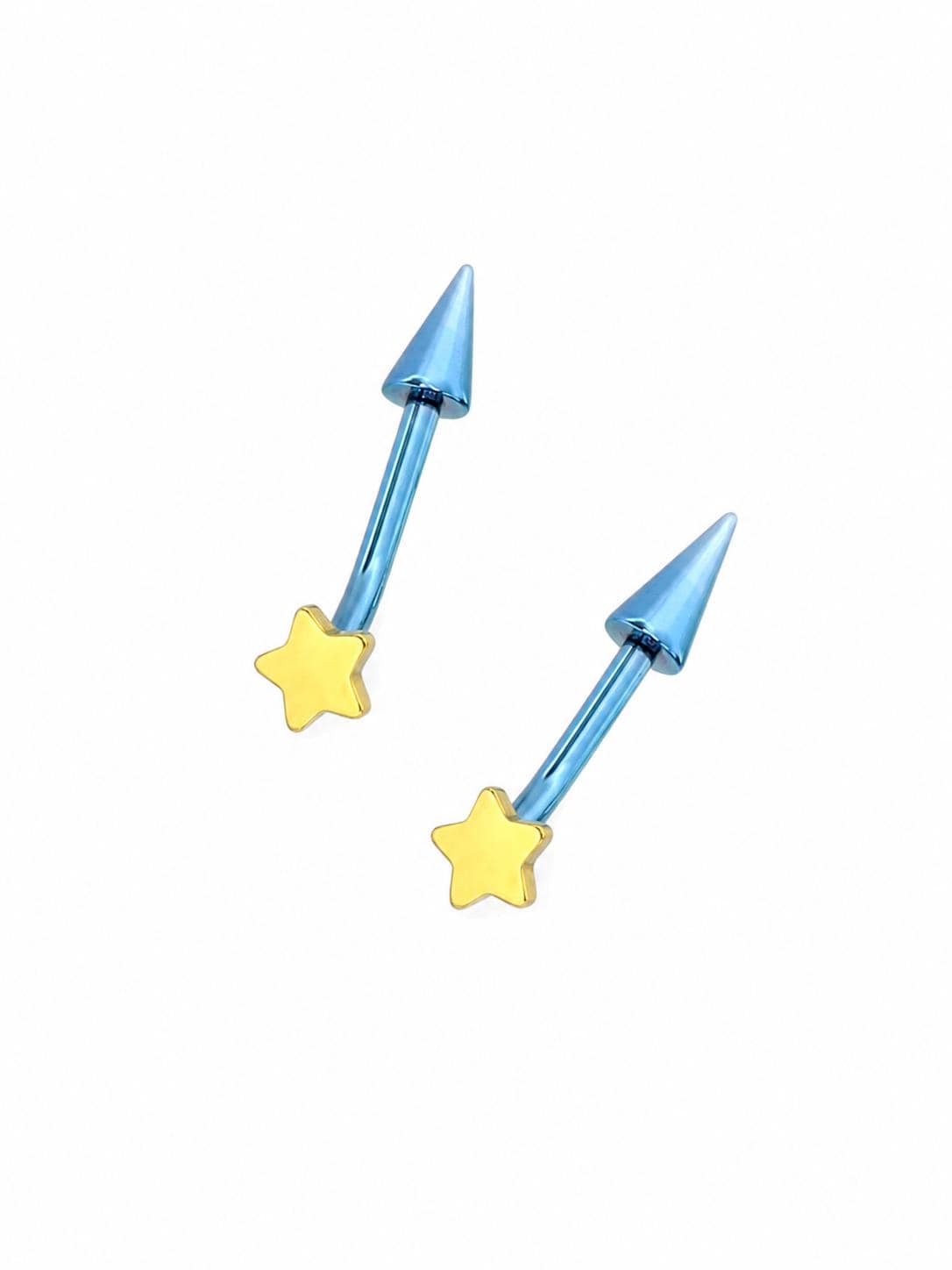 Rainbow Star & Lightning Stud available style options