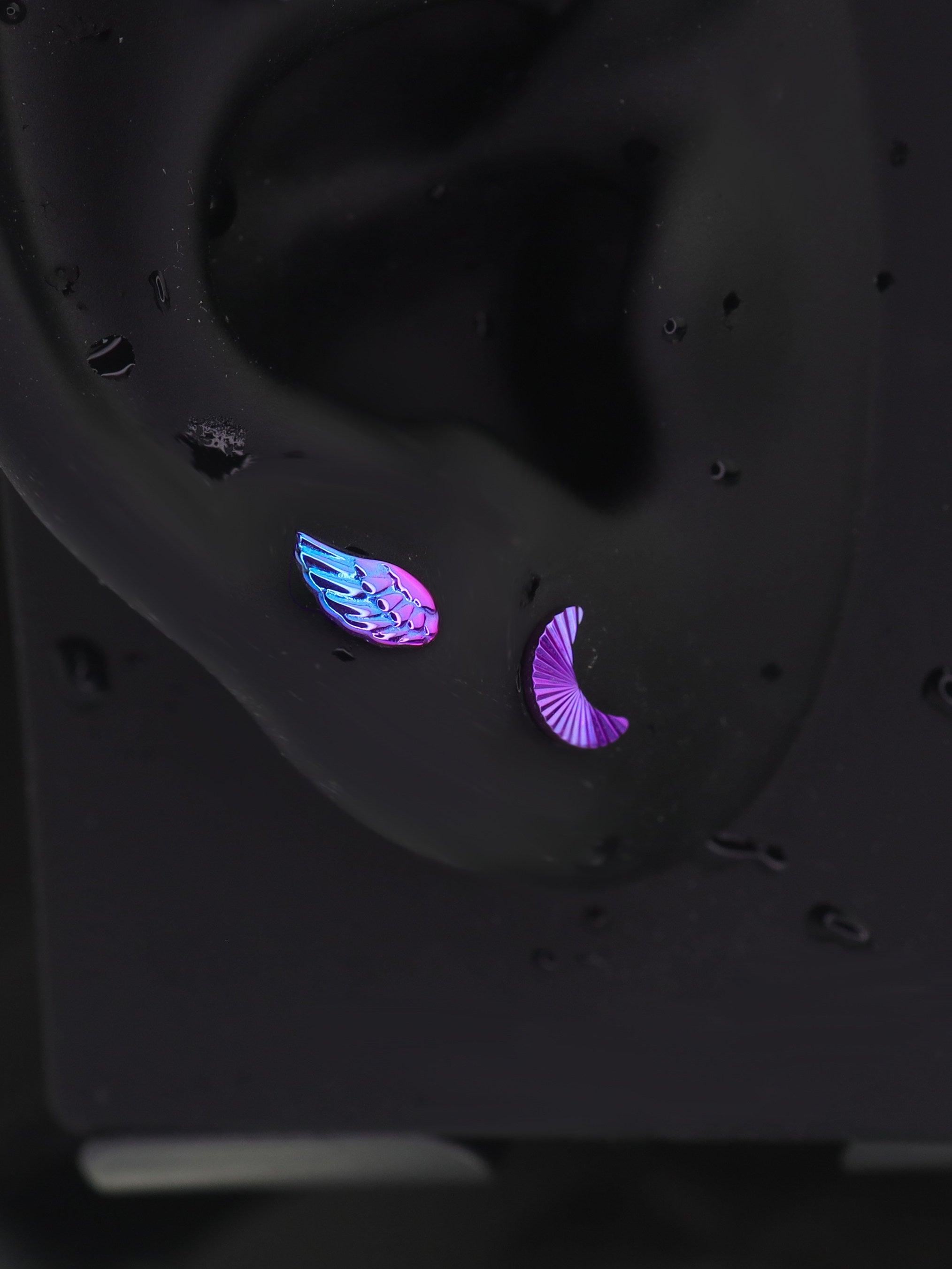 Princess Luna Ear Stack character color and finish detail