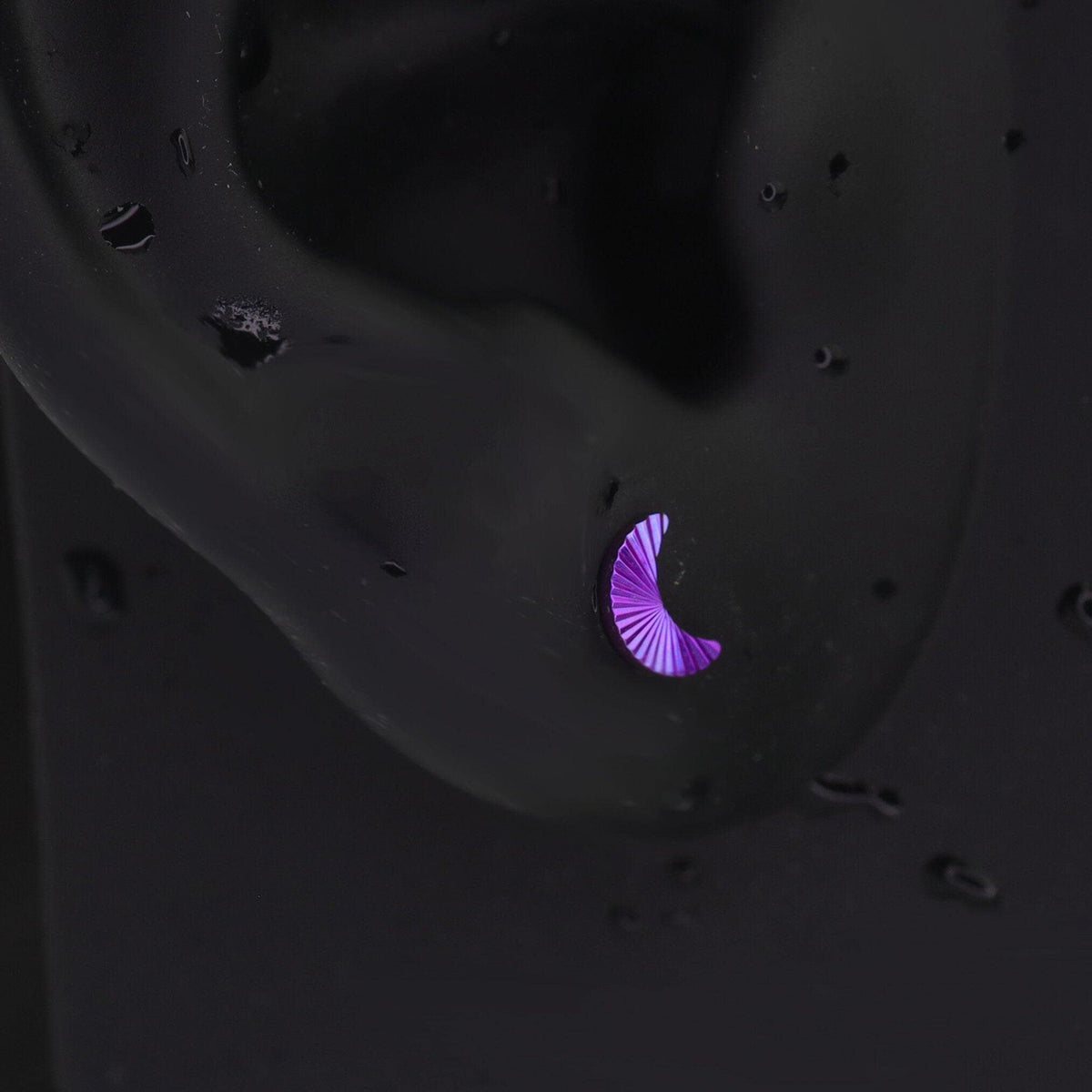 Holographic Moon Princess Luna Ear Stack in ASTM F136 Titanium