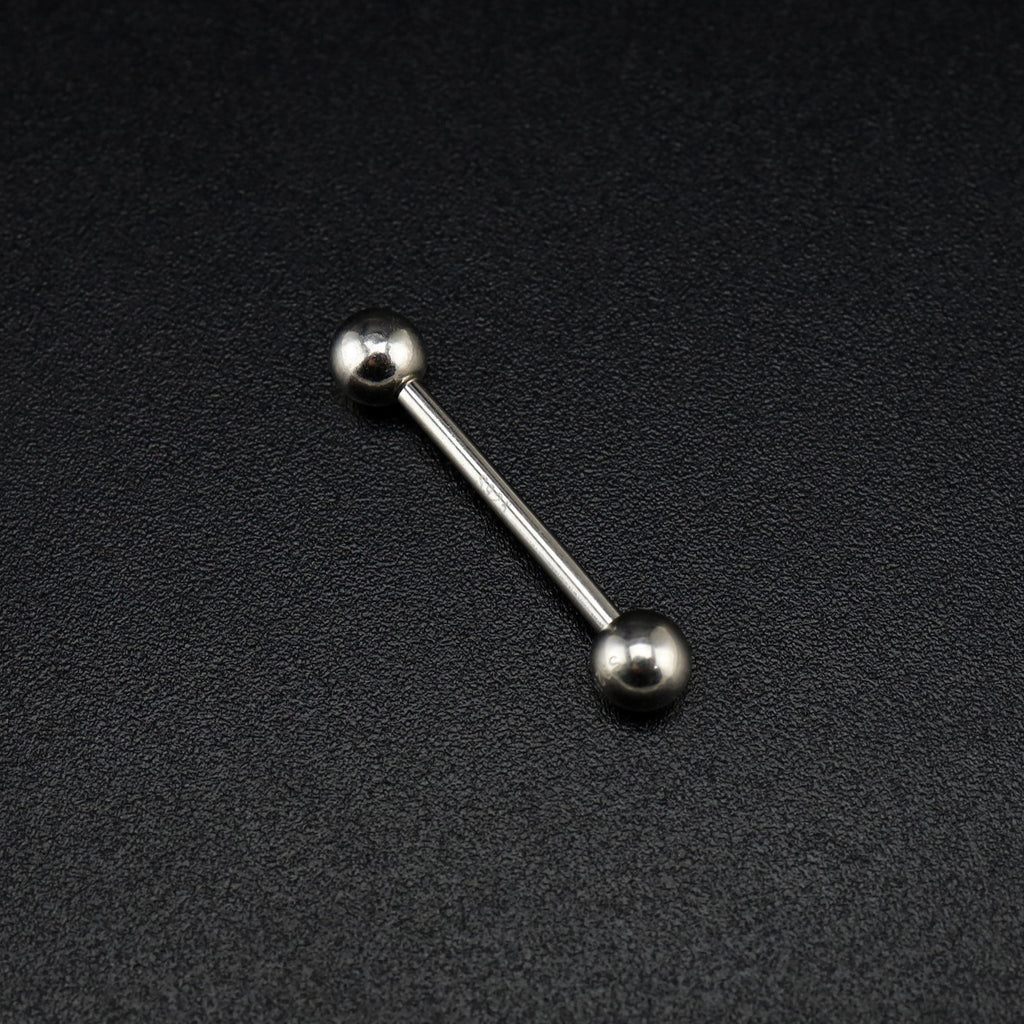 Classic Externally Threaded S925 Sterling Silver barbell studs - Classic Externally Threaded S925 Sterling Silver barbell studs - Default Title by CRUXJEWELRY