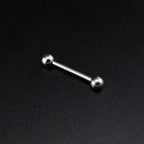 Classic Externally Threaded S925 Sterling Silver barbell studs - Classic Externally Threaded S925 Sterling Silver barbell studs - Default Title by CRUXJEWELRY