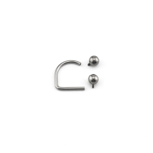 Classic Internally Threaded Titanium U-Ring - product overview