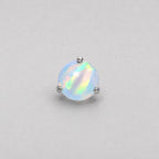 Aurora Orb Opal OP551 Ice Blue F136 Titanium piercing top