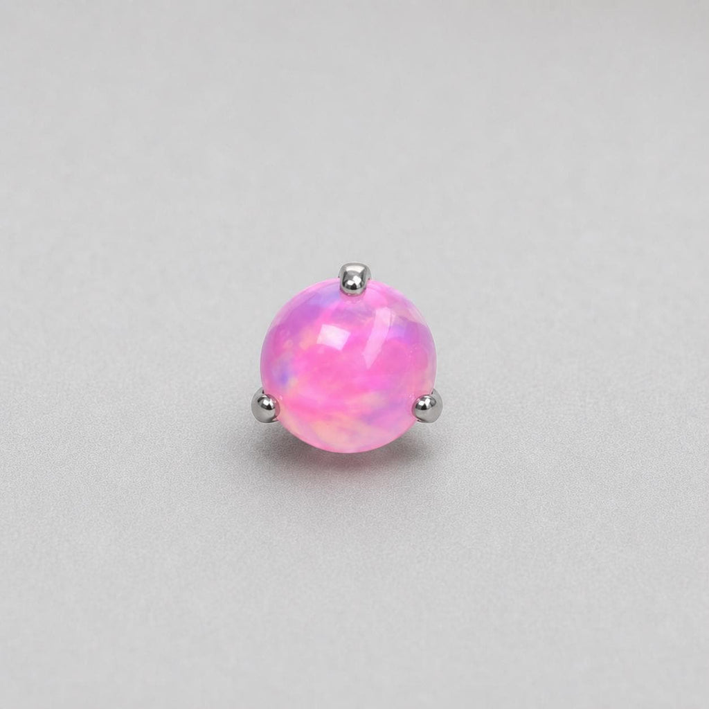 Aurora Orb Opal OP517 Pink F136 Titanium piercing top