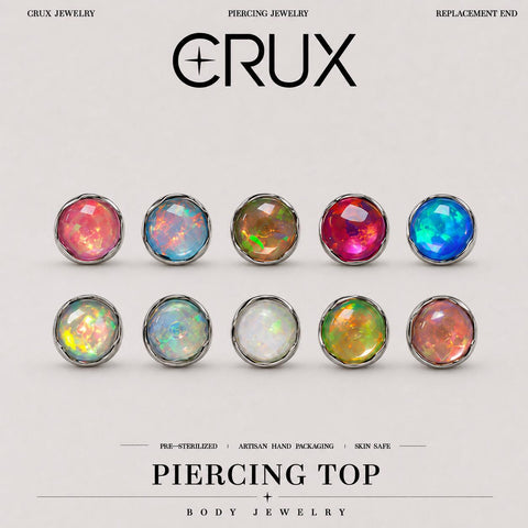 Wellig gerandeter Jelly-Opal