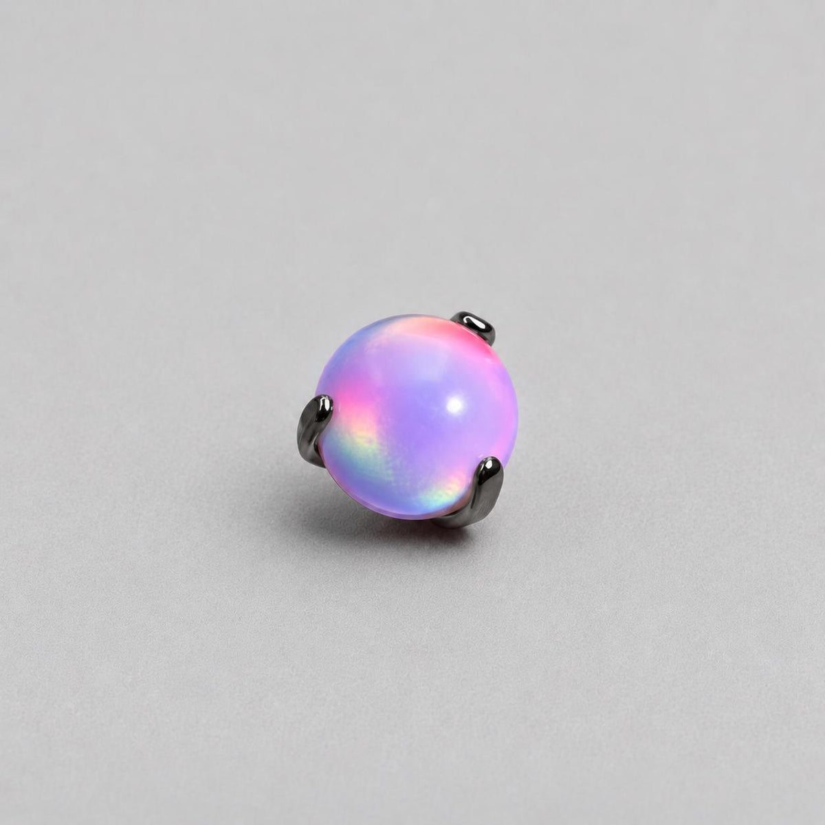 Nebula Orbit Opal AN324 Lavender F136 Titanium piercing top