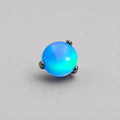 Nebula Eclipse Opal AN305 Aqua Blue F136 Titanium piercing top
