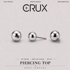 Multi-Fit Ball End F136 Titanium piercing top