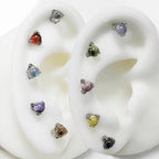 Dragon-Claw Crystal Ball F136 Titanium piercing top detail 5