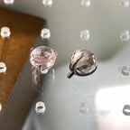 Disco Ball Crystal F136 Titanium piercing top detail 5