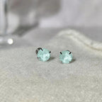 Round-Cut CZ F136 Titanium piercing top detail 3