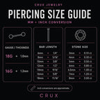 Pink Moissanite Flat Back Stud - product image 10