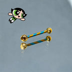 Opal Tongue Barbell detail 5