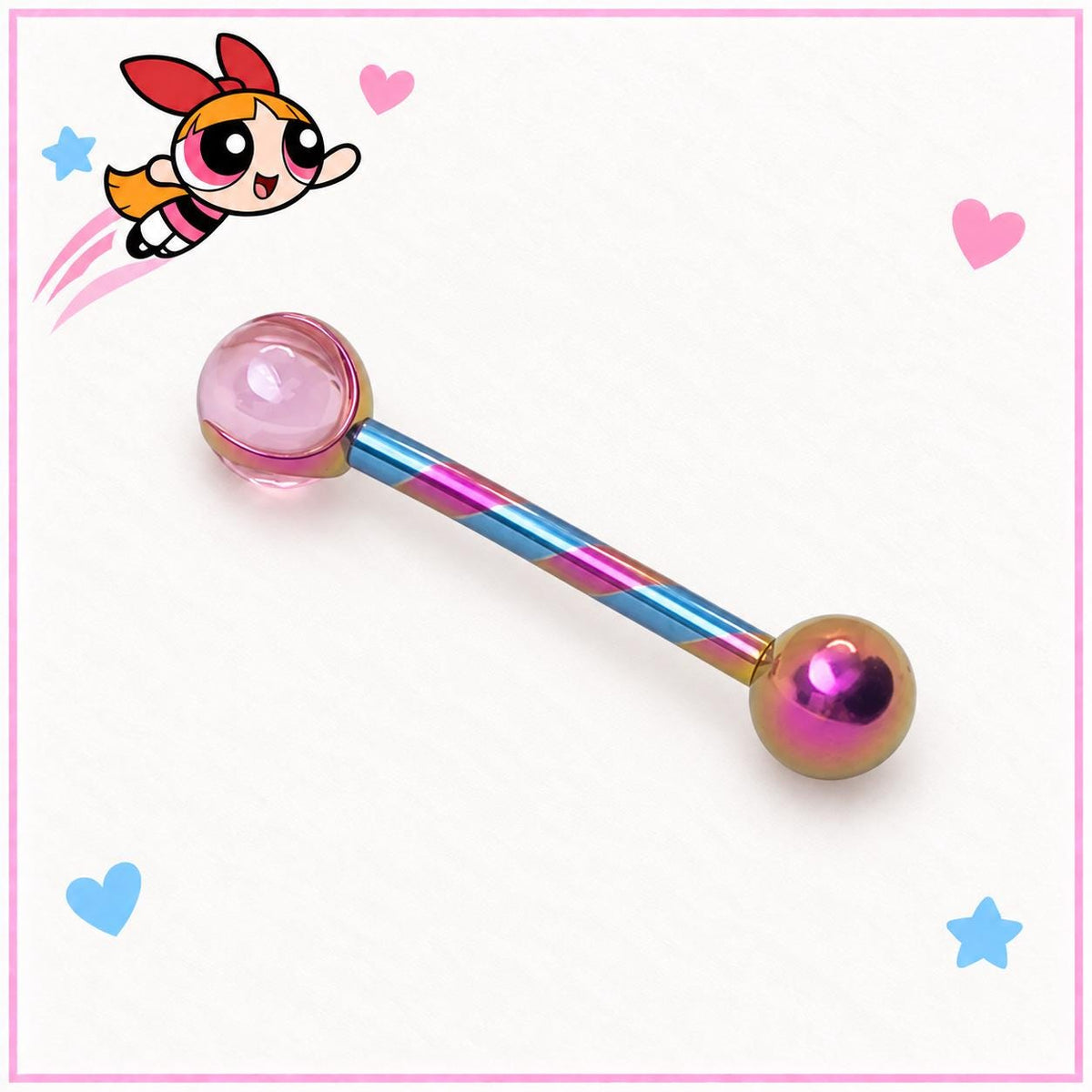 Jelly Ball Tongue Ring detail 2