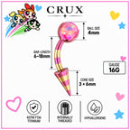 Orb & Spike Eyebrow Ring detail 5
