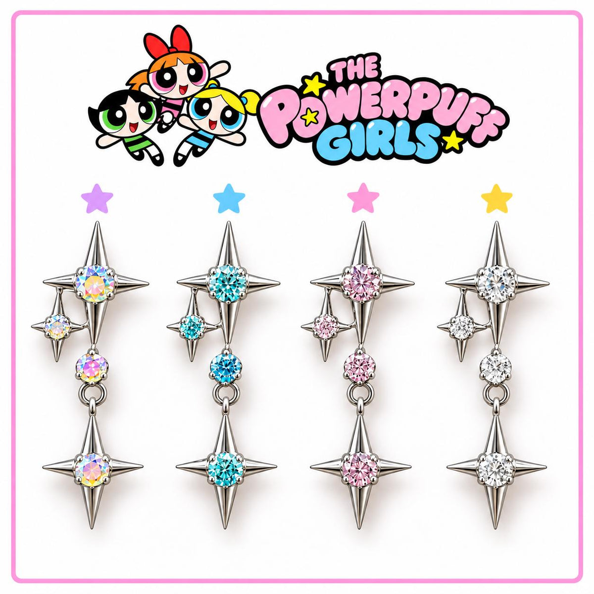 Starburst Dangle Labret