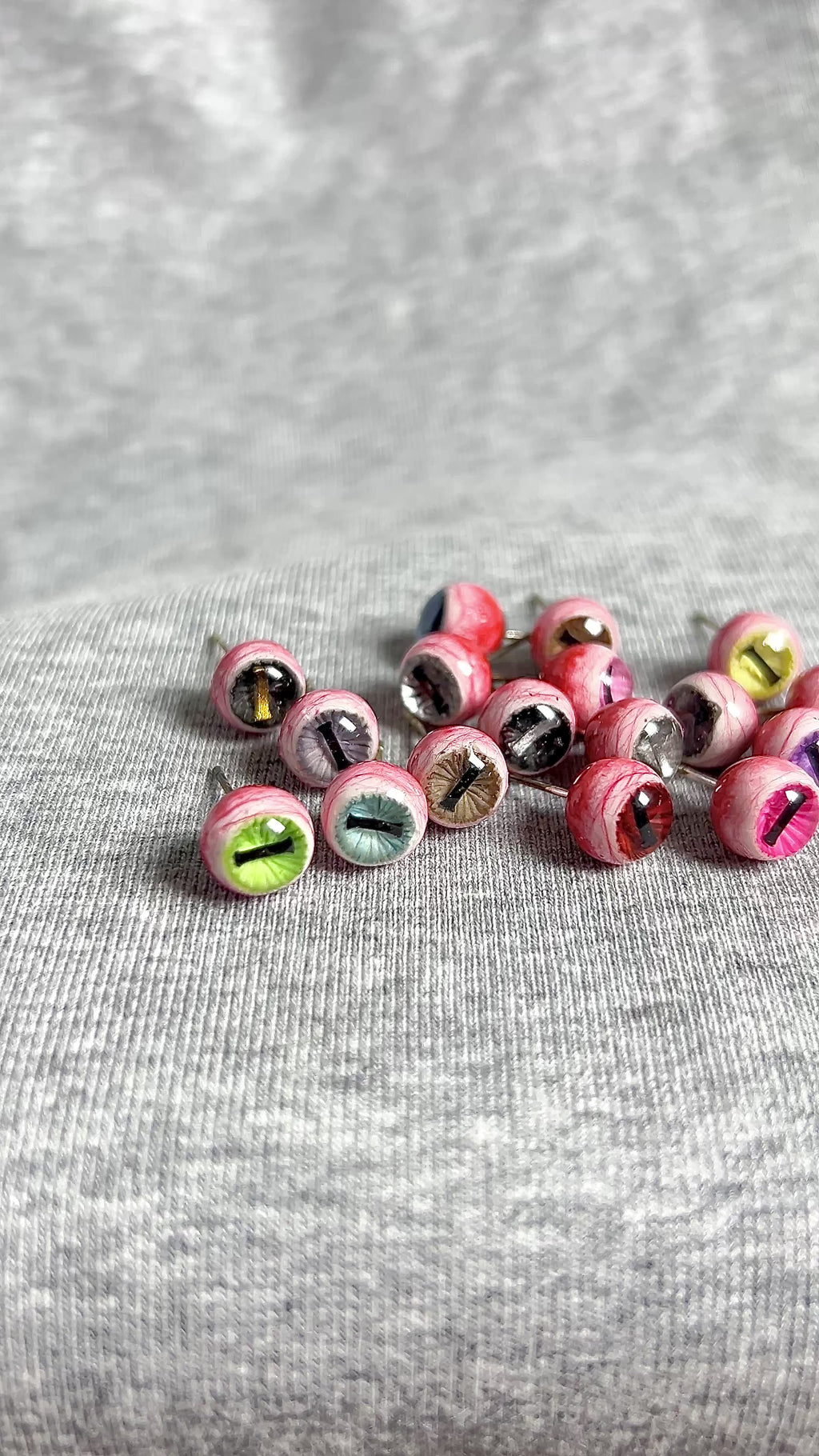 Cthulhu Eye - Lateral Gaze  | Ear/Tongue Titanium Studs