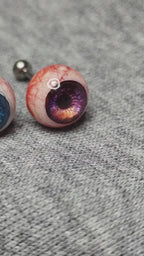 Cthulhu-Auge – Herz &amp; Kreuz | Ohr-/Lippen-/Zungenstecker 