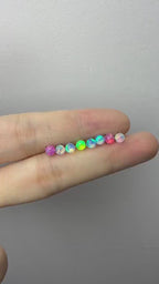 Nebula Eclipse Opal F136 Titanium piercing top video 1