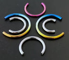 Customizable Titanium Horseshoe Barbell video 1
