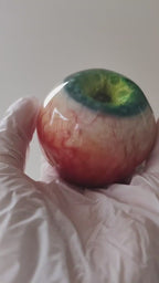 Hyper-Realistic Monster Eye Decor | 60mm Cthulhu Gothic Eyeball Ornament | Macabre Art Collectible