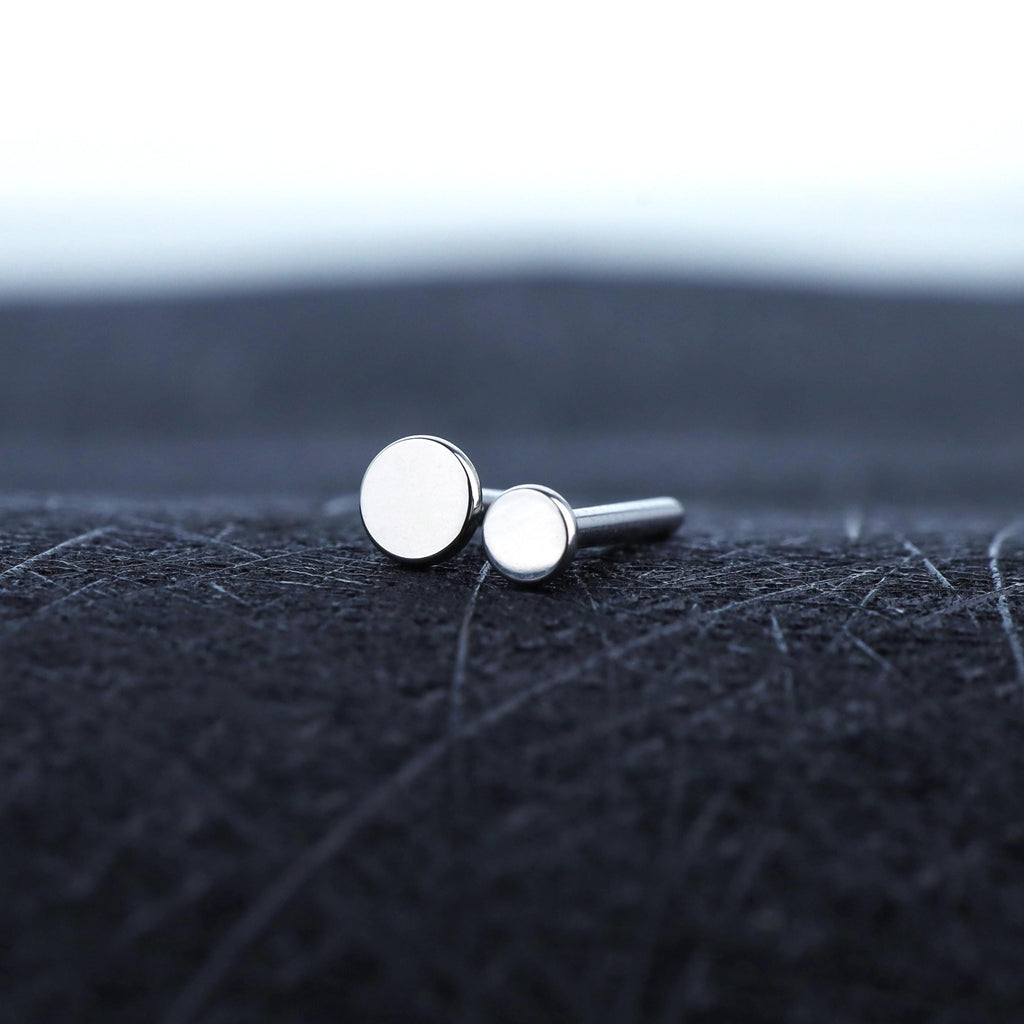 Threadless Labret Post threadless push-pin detail 4