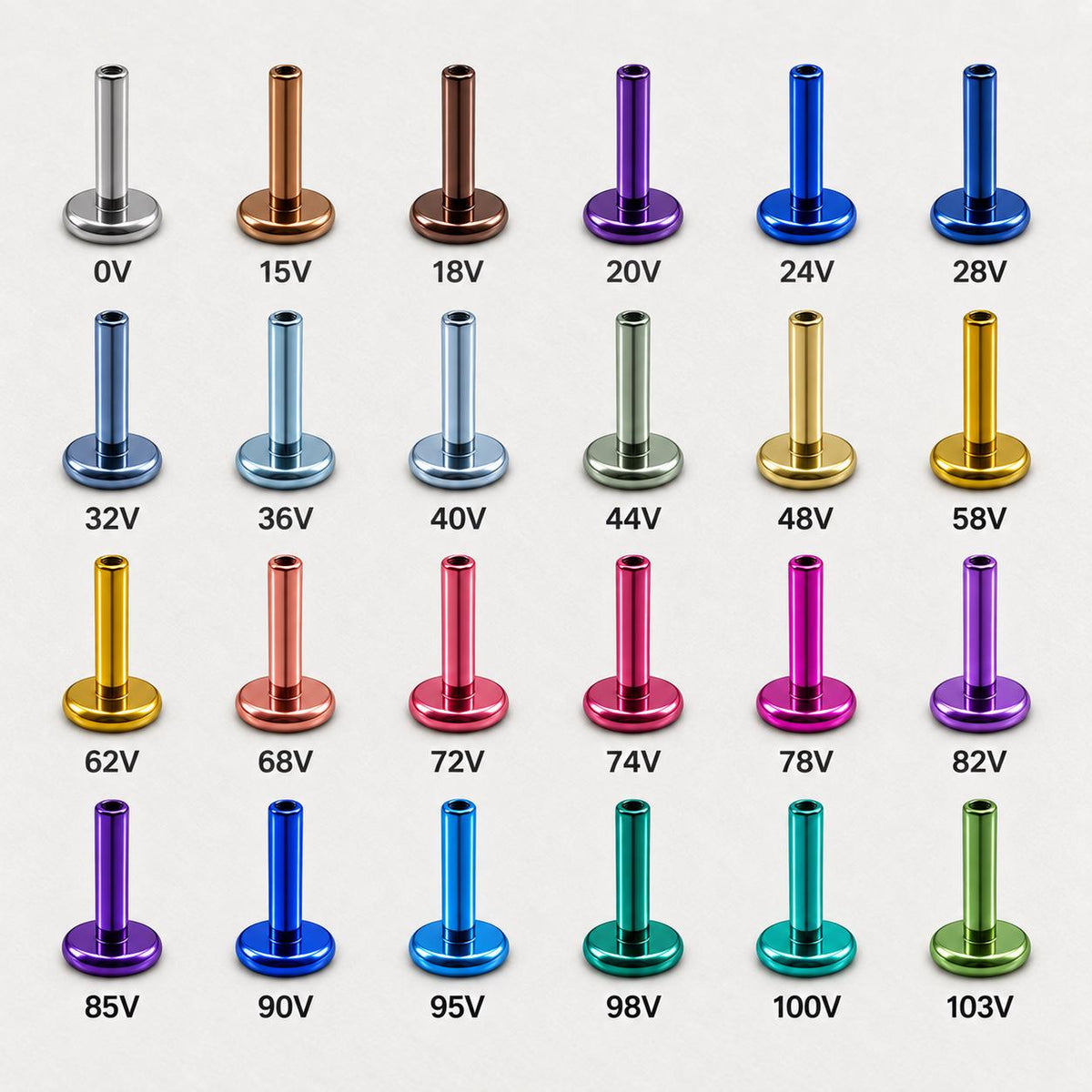 ETSY 4544719810 | IMAGE 12 | Threadless Labret Post
