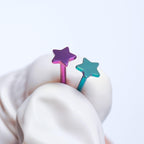 Colorful Mixed Shapes threadless push-pin detail 4