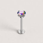 Spectrum Round CZ threadless push-pin detail 11