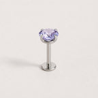 Spectrum Round CZ threadless push-pin detail 13