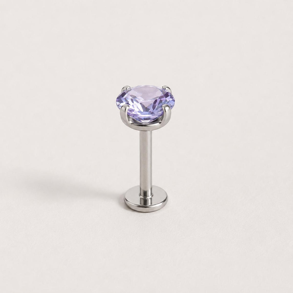 Spectrum Round CZ threadless push-pin detail 13