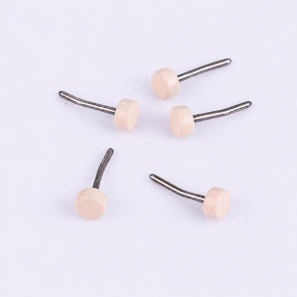 Skin-Tone Disc threadless push-pin detail 6