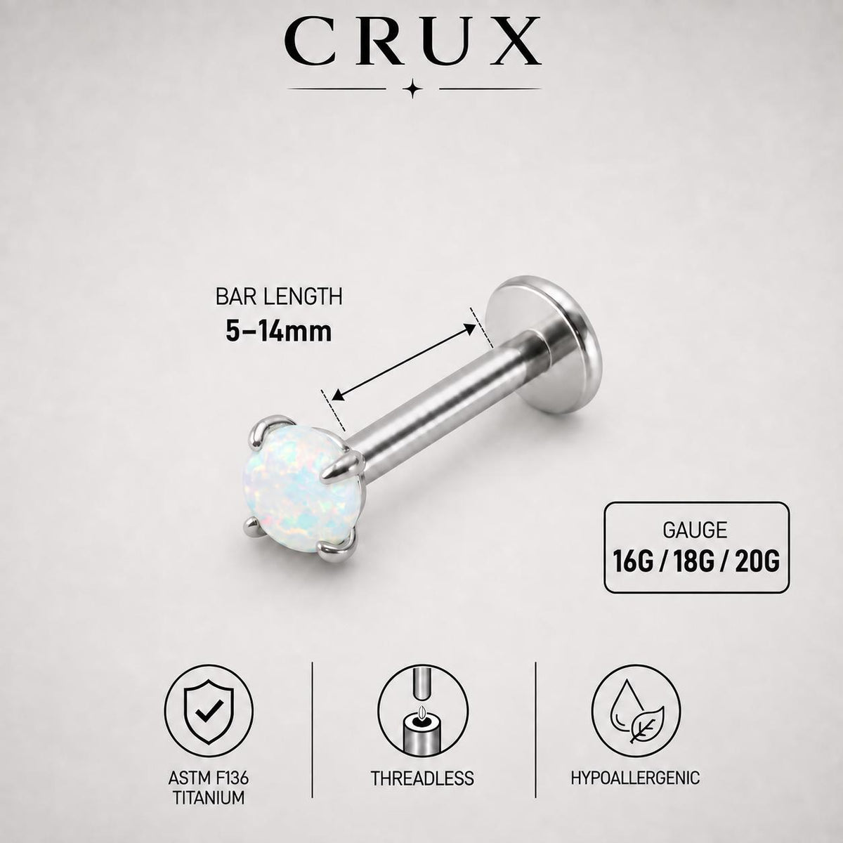 ETSY 4563489506 | IMAGE 13 | Prong-Set Round Opal