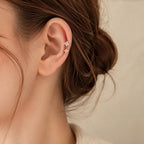 Four-Petal Flower Dangle threadless push-pin detail 2