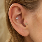 ETSY 4563584260 | IMAGE 3 | Three-Leaf Clover CZ