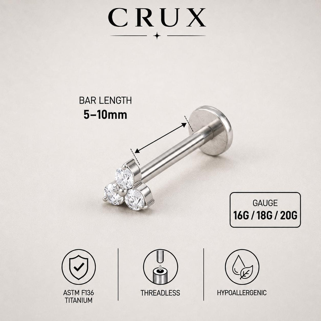 ETSY 4563584260 | IMAGE 8 | Three-Leaf Clover CZ