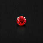 ETSY 4553754524 | IMAGE 8 | Red Moissanite Flat Back Stud