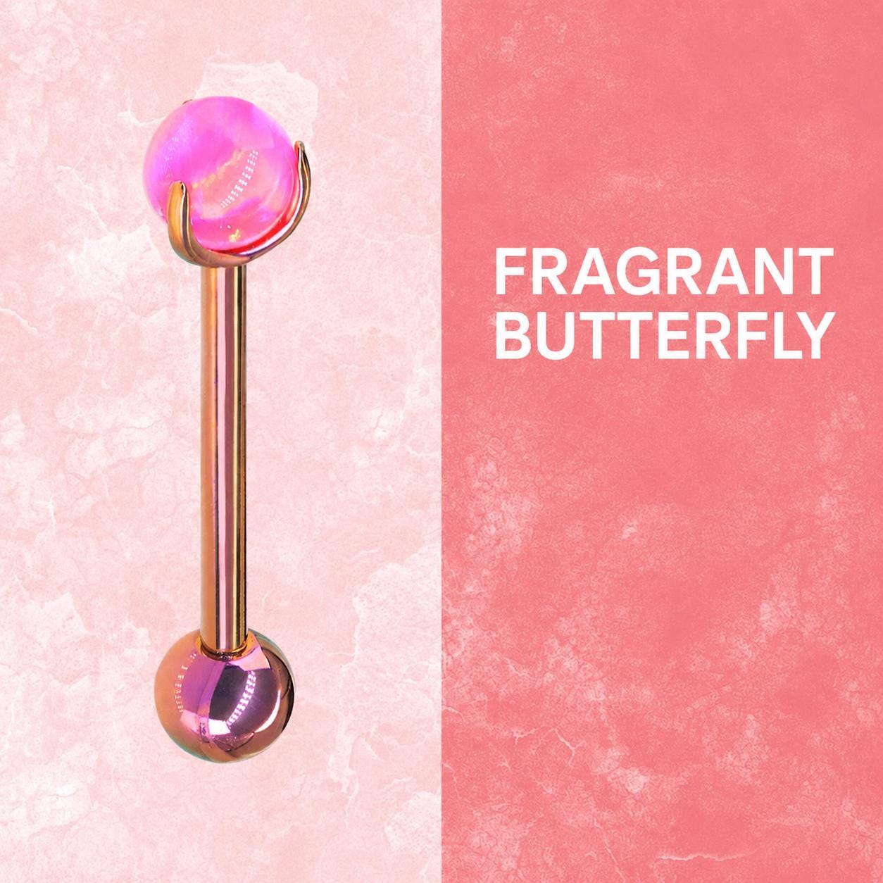 Neon Jelly Titanium Barbell detail 12
