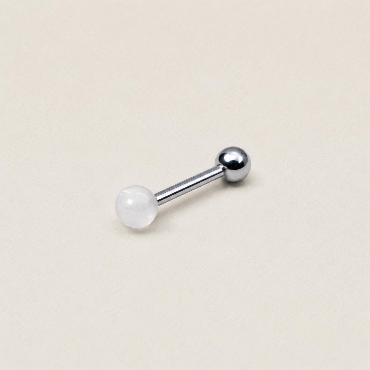 Silky Cat Eye Titanium Barbell detail 12