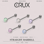 Pastel Opalite Titanium Barbell