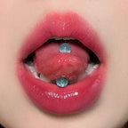 Stardust Glitter Titanium Barbell detail 2