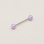 Stardust Glitter Titanium Barbell detail 13