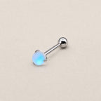 Moonlight Stone Titanium Barbell detail 4