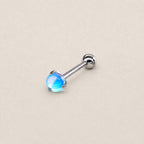 Moonlight Stone Titanium Barbell detail 5