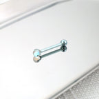 Moonlight Stone Titanium Barbell detail 13