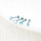 Moonlight Stone Titanium Barbell detail 16